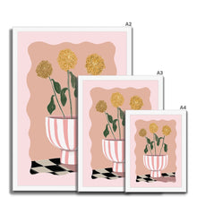 Load image into Gallery viewer, Three Dahlias Framed Print
