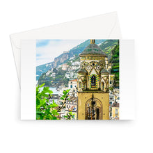 Load image into Gallery viewer, Amalfi Church Tower Greeting Card
