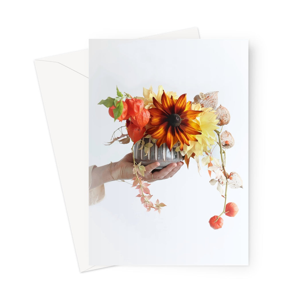 Ode to Autumn Greeting Card