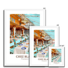 Load image into Gallery viewer, Chez Black - Positano Framed Print
