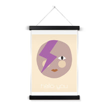 Load image into Gallery viewer, Hello you Fine Art Print with Hanger
