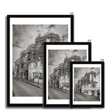 Load image into Gallery viewer, La Maison Rose - Noir Framed Print
