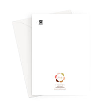 Load image into Gallery viewer, Three Dahlias Greeting Card

