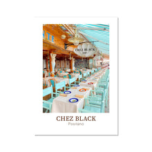 Load image into Gallery viewer, Chez Black - Positano Photo Art Print
