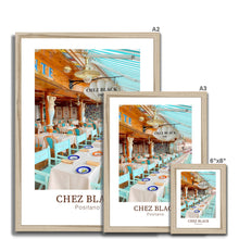 Load image into Gallery viewer, Chez Black - Positano Framed Print
