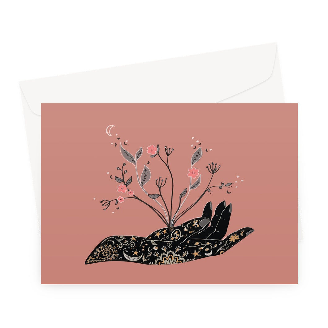 Holding Hope Greeting Card single card or packs of 10