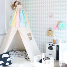 Load image into Gallery viewer, The BIG Moozle Teepee in Ecru unbleached cotton canvas.
