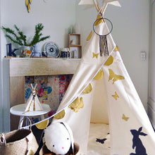 Load image into Gallery viewer, Gold Scollop Bunting - Scollop Bunting Flags | Moozle
