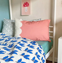 Load image into Gallery viewer, Bedding Duvet Covers - Blue Leaves Duvet Set | Moozle
