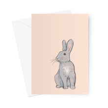 Load image into Gallery viewer, Hey Bunny Greeting Card
