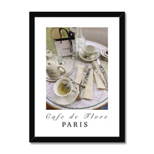 Load image into Gallery viewer, Café de Flore Framed Print
