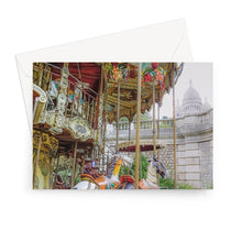 Load image into Gallery viewer, Sacré-Coeur Carousel Greeting Card
