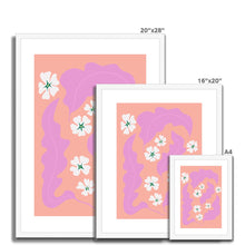 Load image into Gallery viewer, Lilac leaves Framed &amp; Mounted Print
