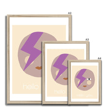 Load image into Gallery viewer, Hello you Framed Print
