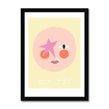 Load image into Gallery viewer, Star Child Framed Print
