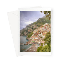 Load image into Gallery viewer, Positano Town Greeting Card
