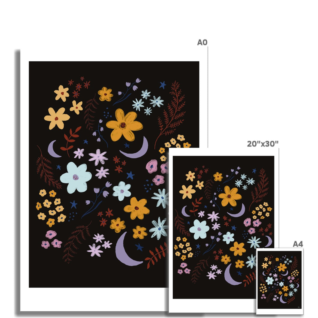 Night Garden Fine Art Print