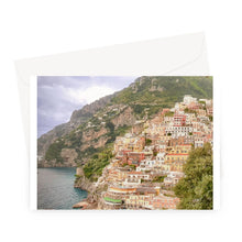 Load image into Gallery viewer, Positano Town Greeting Card
