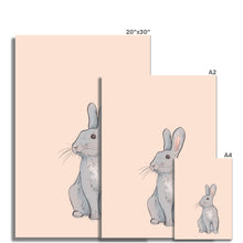 Load image into Gallery viewer, Hey Bunny Fine Art Print
