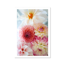 Load image into Gallery viewer, Dreamy Dahlias Photo Art Print
