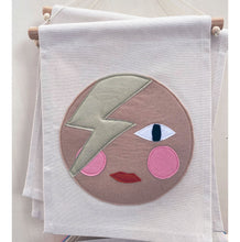 Load image into Gallery viewer, Felt Face Banner - Star Child.
