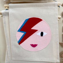 Load image into Gallery viewer, Felt Face Banner - Star Child.
