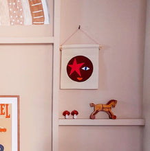 Load image into Gallery viewer, Felt Face Banner - Star Child.
